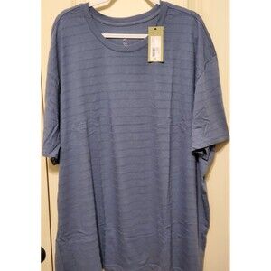 Goodfellow & Co Men's Short Sleeve T-Shirt Blue Size 4XL - NEW - QTY AVAIL